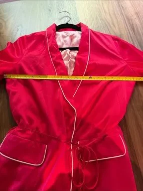Victoria's Secret | Intimates & Sleepwear | Victorias Secret Red Satin ...